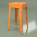 modello 3D Sedia semi-bar Marais Color 2 (arancione) - anteprima