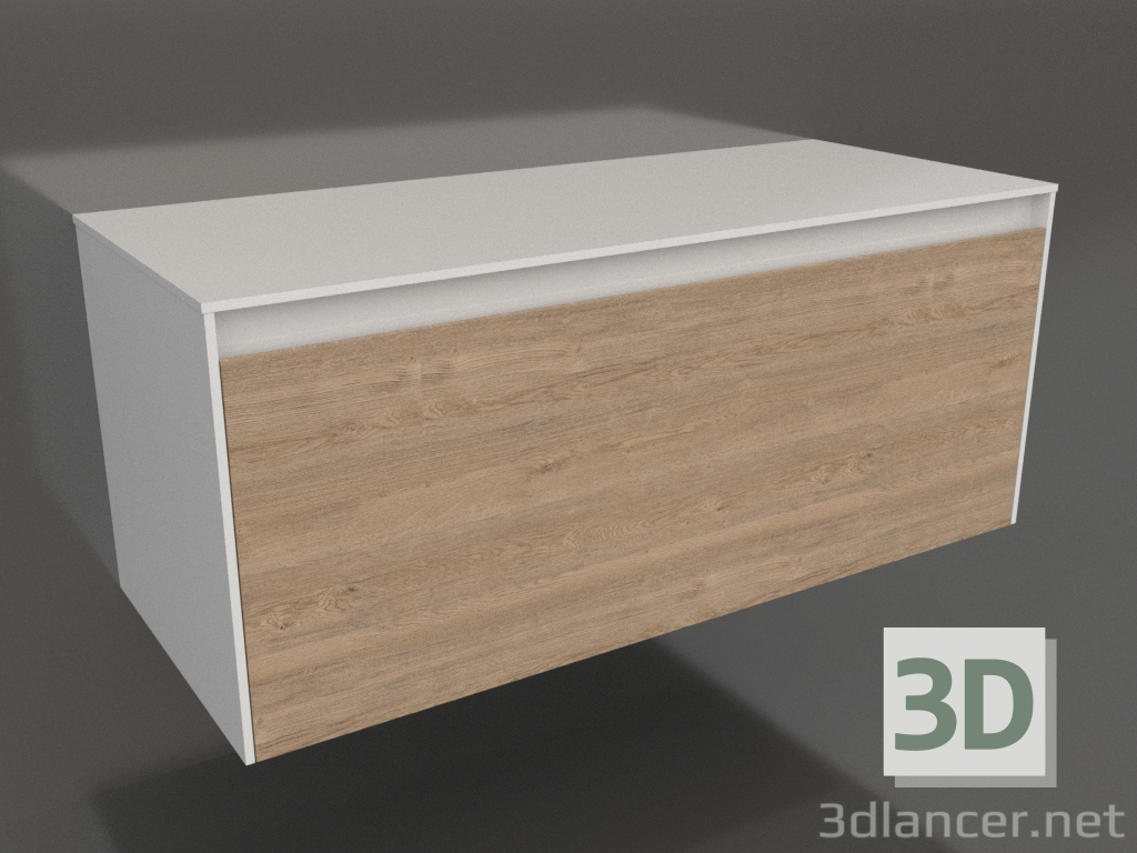 modello 3D Pensile 120 cm (MOB0112W+MOB0712DB) - anteprima