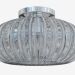 3d model Ceiling lamp in glass (C110244 1grey) - preview