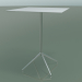 3d model Square table 5749 (H 103 - 79x79 cm, White, LU1) - preview