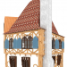 3d Сказочный домик модель купить - ракурс
