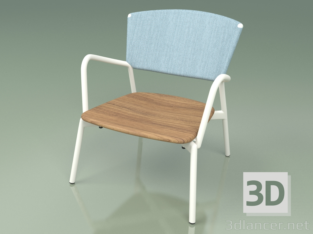 3D modeli Sandalye 027 (Metal Süt, Batyline Sky) - önizleme