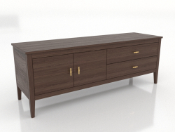 Mueble de TV 1 1500 mm (nogal oscuro)