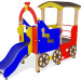3d модель Детский паровозик – превью