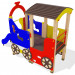 modello 3D Treno per bambini - anteprima