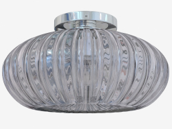 Ceiling lamp in glass (C110244 1violet)