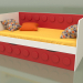 3D Modell Schlafsofa für Kinder mit 1 Schublade (Chili) - Vorschau