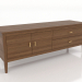 3d model Mueble de TV 1 1500 mm (nogal claro) - vista previa