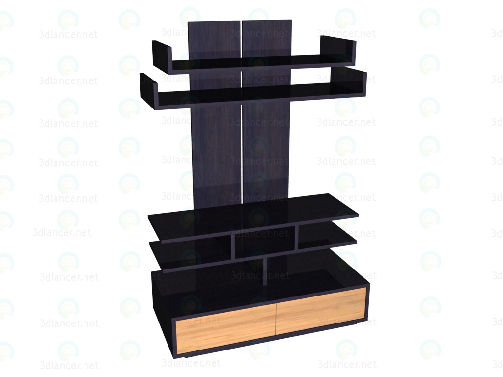 3D Modell TV-Panel - Vorschau