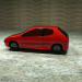 Peugeot 206 Auto 3D-Modell kaufen - Rendern