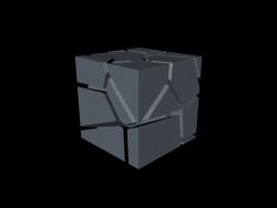 cube obturé