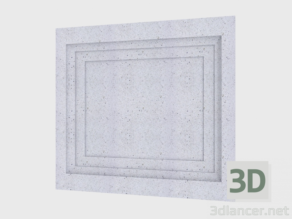 3D modeli Panel (FF53KO) - önizleme