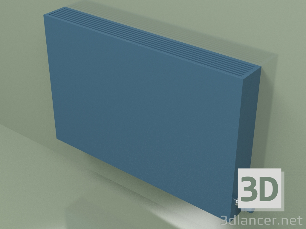 modello 3D Convettore - Aura Slim Basic (650x1000x130, RAL 5001) - anteprima