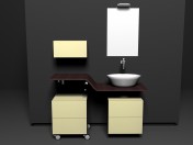 Модульная система для ванной комнаты (композиция 7)