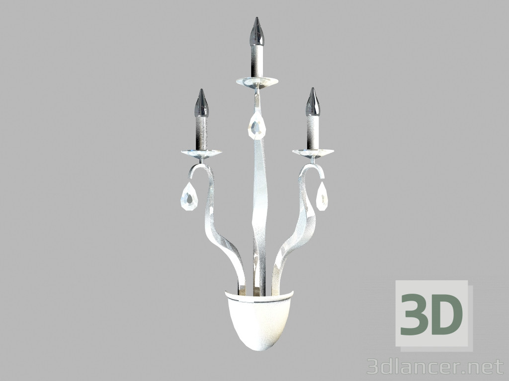 modèle 3D Soutien-gorge Venezia MB10802-3 a, 3 série, chrome - preview
