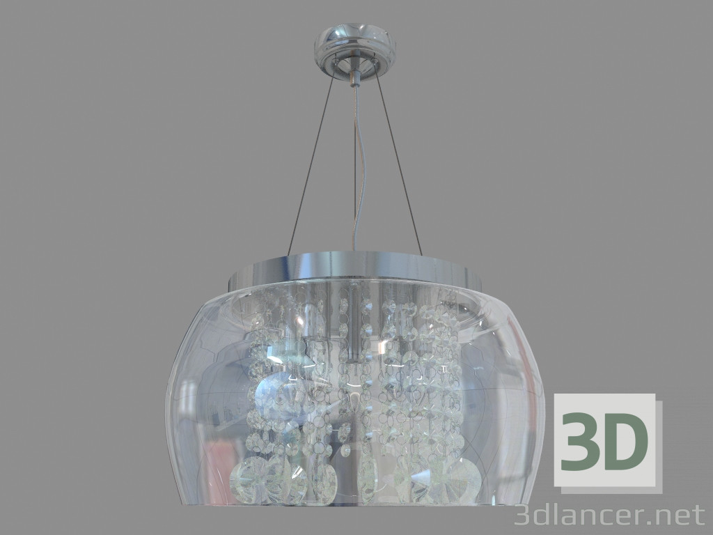 modello 3D Lampadario A1111SP-5CC - anteprima