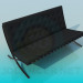 3D Modell Aufklappbares sofa - Vorschau