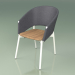 3d модель Комфортное кресло 022 (Metal Milk, Grey) – превью