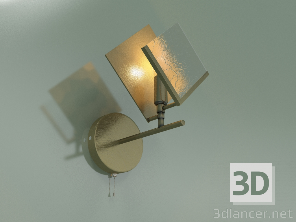 3D modeli Aplik 60110-1 (antik bronz) - önizleme