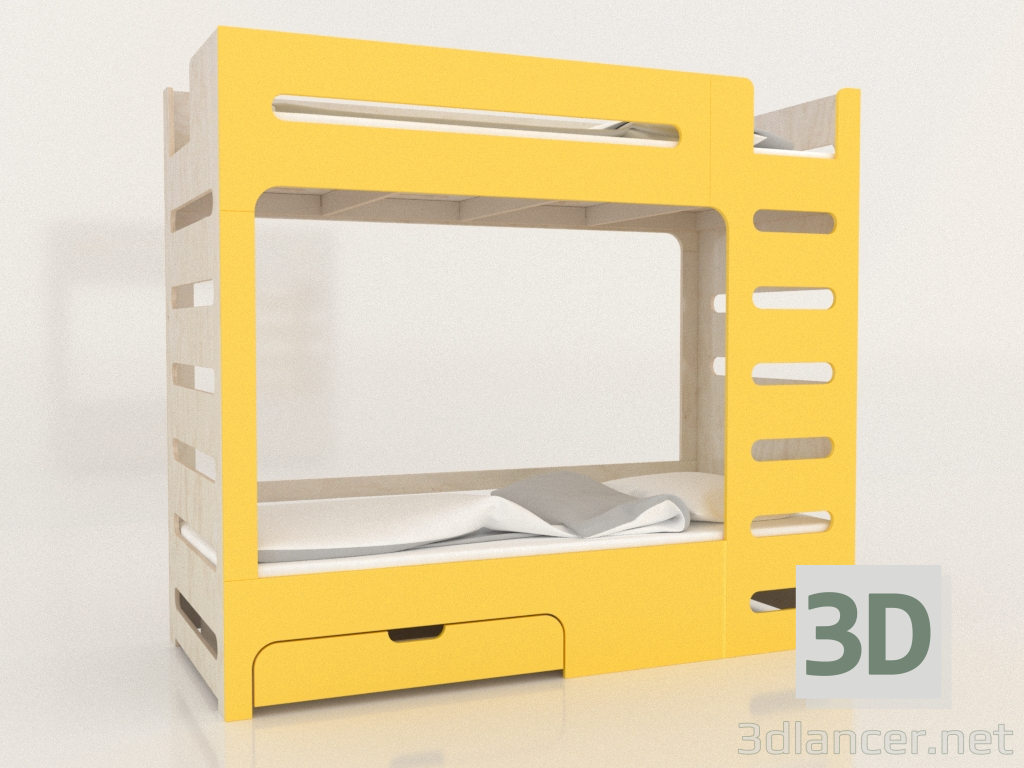 modèle 3D Lit superposé MOVE ER (UYMER2) - preview