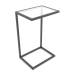 3d model Rectangular bedside table (GLASS, 40x30x65) - preview