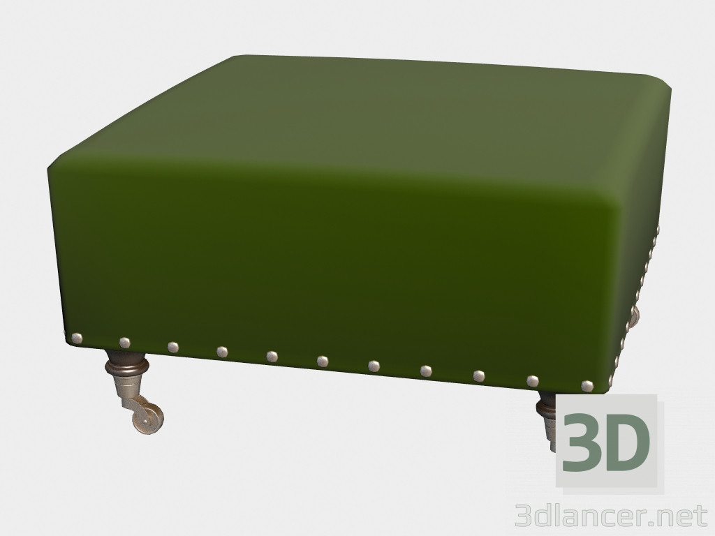 3D modeli Tuffet Zafer Klasik (72х72) - önizleme