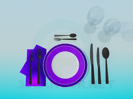 3d model Cutlery - preview