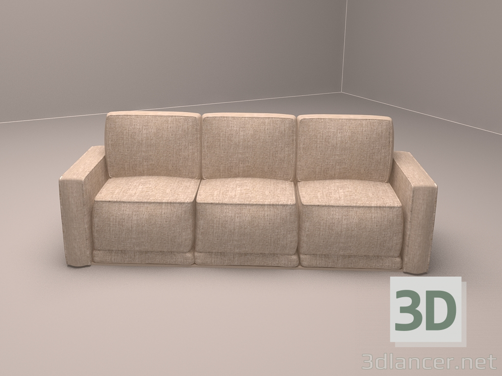 modèle 3D de Un canapé acheter - rendu