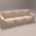 modèle 3D de Un canapé acheter - rendu