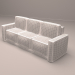 modello 3D di divano comprare - rendering