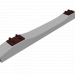 3d модель Шпала железобетонная железнодорожная – превью