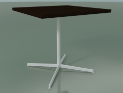 Square table 5566 (H 74 - 80x80 cm, Wenge, V12)