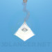 3d model Lamp pendant in the form of a pyramid - preview