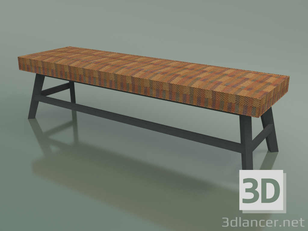 3d model Bench (15, Gray) - preview