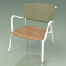 Modelo 3d Cadeira 027 (Metal Milk, Batyline Olive) - preview