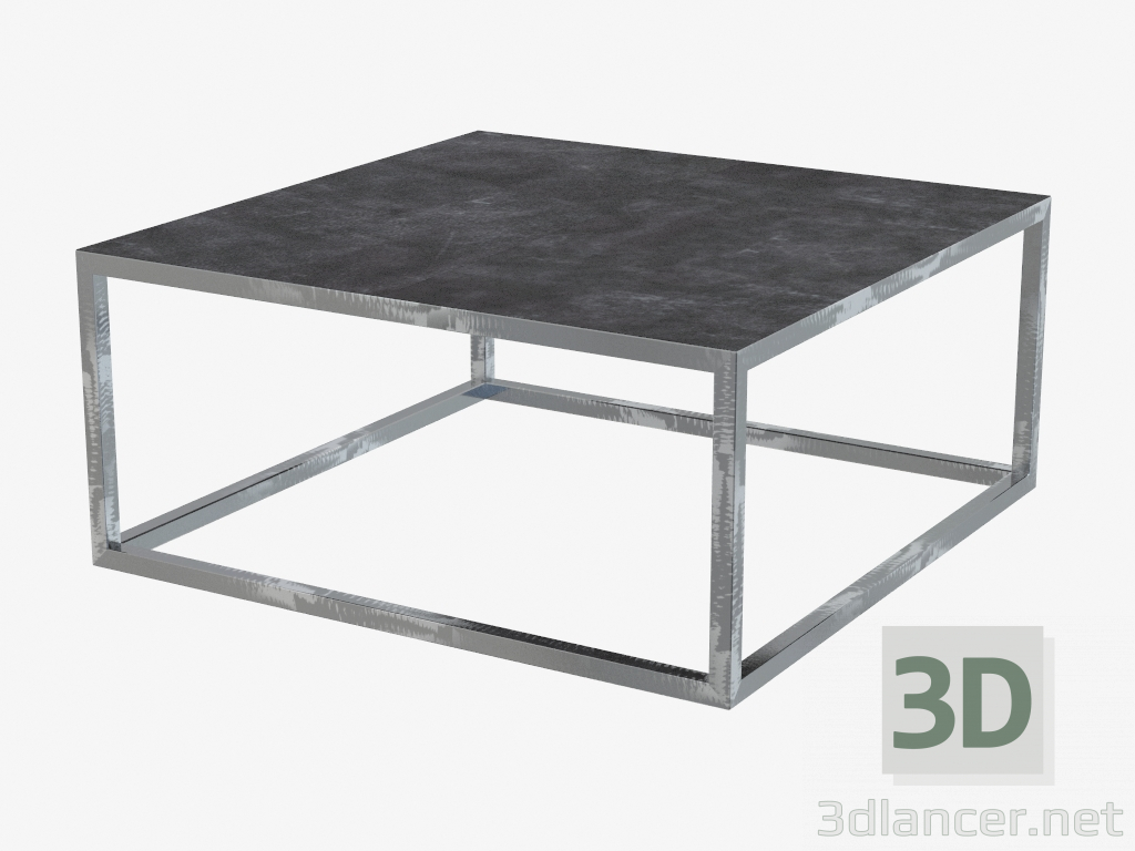 modèle 3D Table à magazine Trinity (100x100) - preview