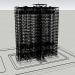 Casa de 16 pisos serie 144 3D modelo Compro - render