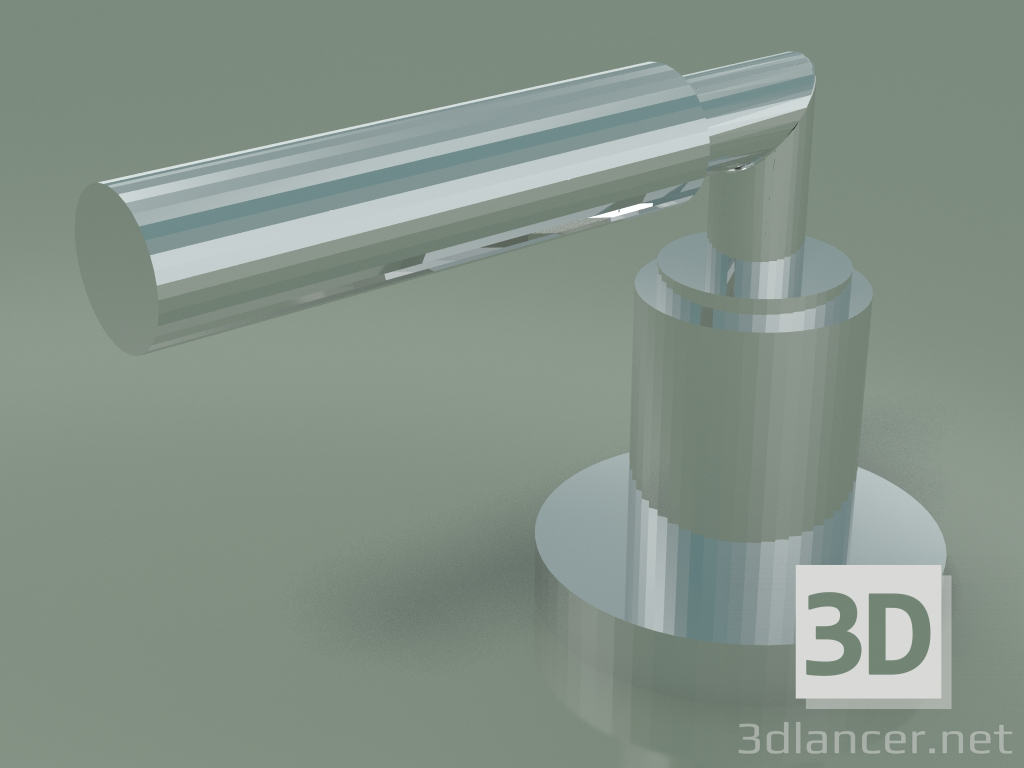 modello 3D La valvola sul ponte si chiude in senso antiorario (20.000 883-00) - anteprima