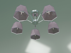 Ceiling chandelier 60076-5 (chrome)