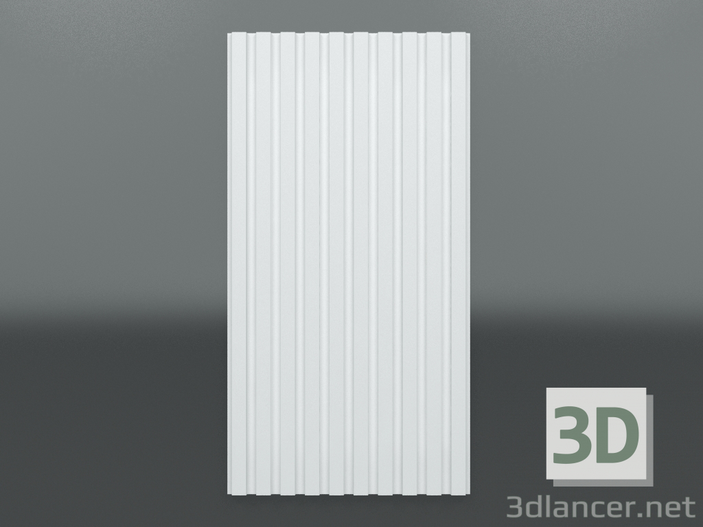 3D modeli Alçı 3d paneli P-610 - önizleme
