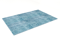 Teppich blau Muse 300x200