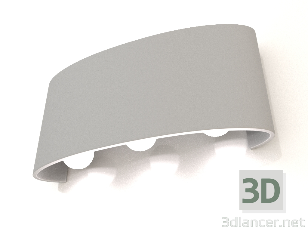 3D Modell Wand-Straßenlampe (6541) - Vorschau