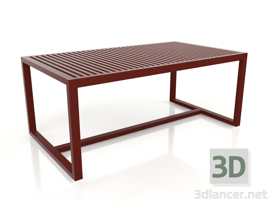 3D modeli Yemek masası 179 (Şarap kırmızısı) - önizleme