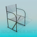 3d model Chair in grid - preview