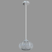3d model Pendant lamp from glass (S110243 1grey) - preview