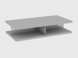 Mesa de centro HOPPER SMALL TABLE (160X82XH34)