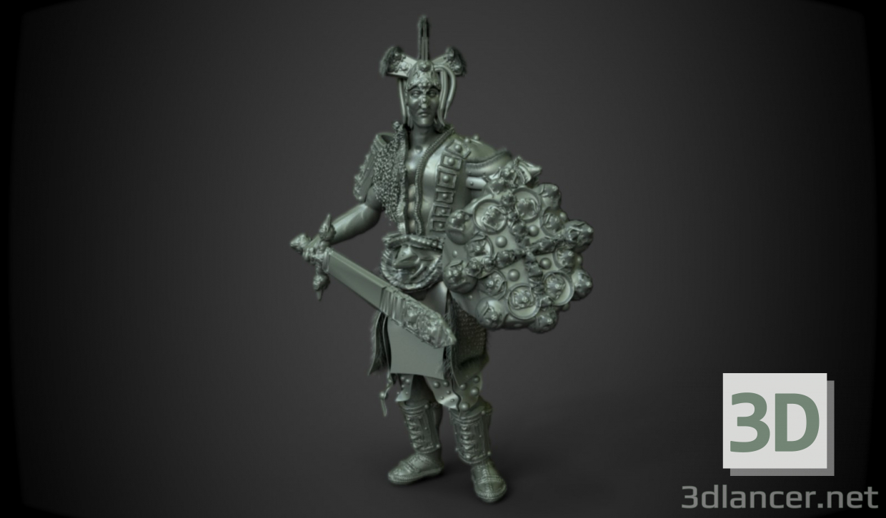 3d model Lord - preview