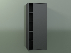 Wall cabinet with 1 right door (8CUCDDD01, Deep Nocturne C38, L 48, P 36, H 120 cm)