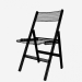 3d Scandinavian style folding chair model buy - render
