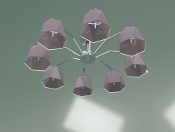 Ceiling chandelier 60076-8 (chrome)